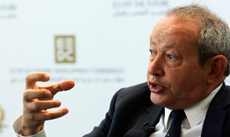 Egyptian billionaire Naguib Sawiris 
