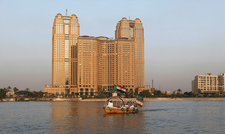 Orascom Construction headquarter in Nile city tower