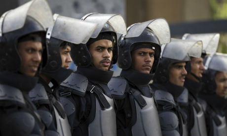 Egyptian police 