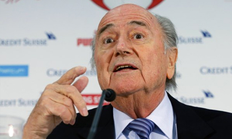 FIFA president Sepp Blatter 