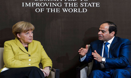 Sisi and Merkel 