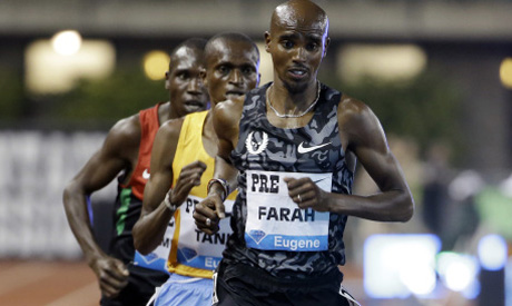 Athletics: Farah surges to year's fastest 10,000 meters - Omni Sports ...