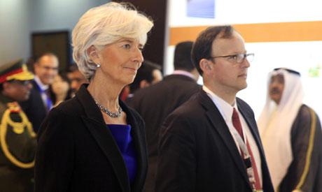 International Monetary Fund (IMF) Managing Director Christine Lagarde 