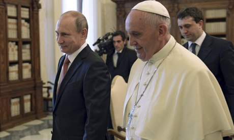 Pope Francis, Putin