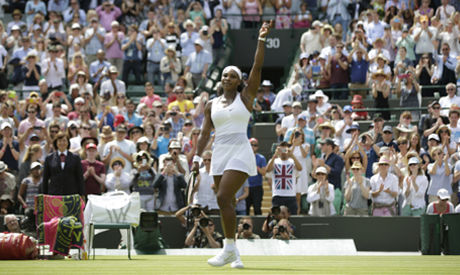 Serena Williams from U.S.  