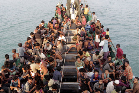 Rohingya and Bangladeshi migrants	