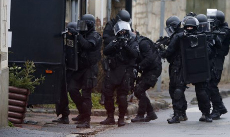 French special intervention police 