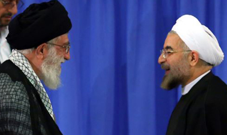 Khamenei & Rohani 
