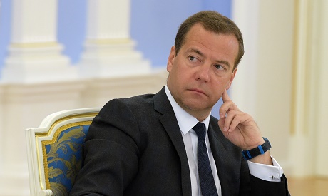 Russian PM Dmitry Medvedev