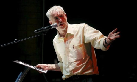 Labour Party leadership candidate Jeremy Corbyn