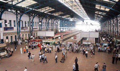 Ramsis railway station in Cairo