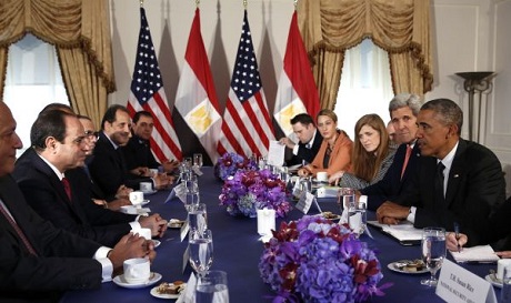 Sisi and Obama 