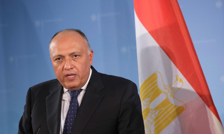 Egyptian Foreign Minister Sameh Shoukry 
