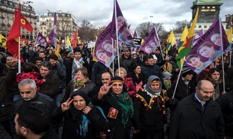Kurds protest
