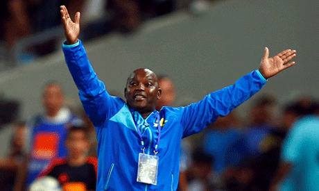Pitso Mosimane coach of South Africa’s Mamelodi Sundown (AFP)