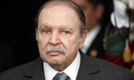 Algreian President Abdelaziz Bouteflika