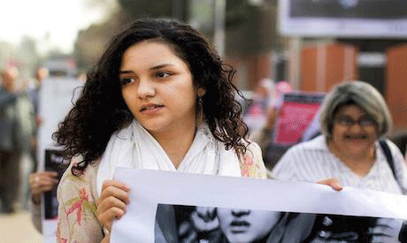 Activist Sanaa Seif	
