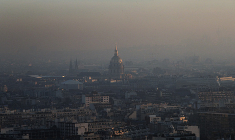 Paris pollution 