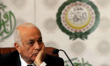 Arab League chief Nabil al-Araby	