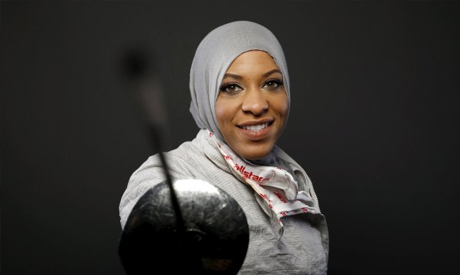 U.S. Olympic team fencer Ibtihaj Muhammad 