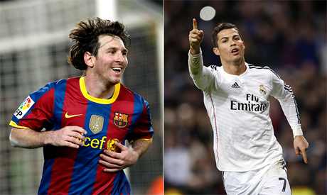 Messi and Ronaldo 