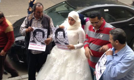 Bride of jailed journalist