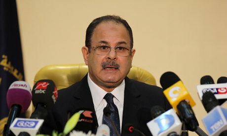 Egyptian Interior Minister Magdy Abdel Ghaffar 