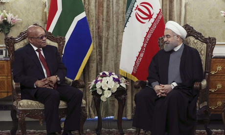 Zuma, Rouhani