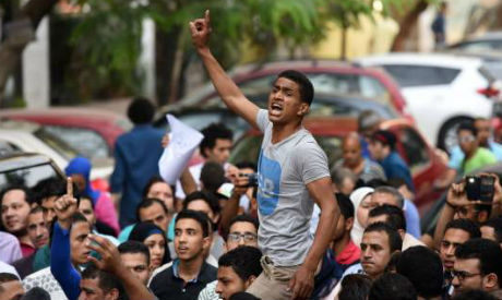 Egypt protesters 