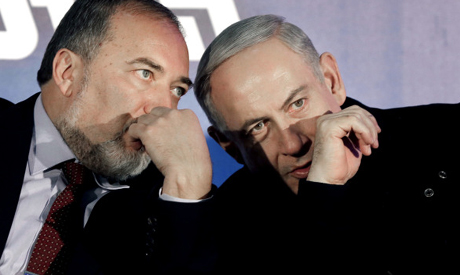 Lieberman, Netanyahu 