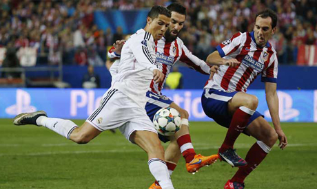 Atletico de Madrid and Real Madrid (Reuters)