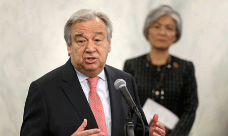 United Nations Secretary-General Antonio Guterres (AP)
