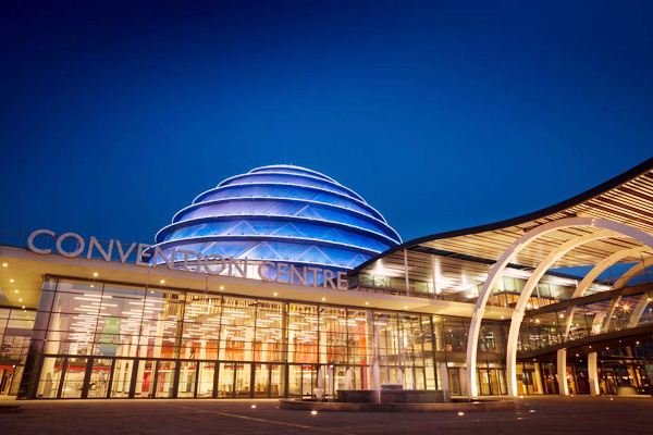 The recently-inaugurated convention Center in Kigali (Photo: Radisson Blu.com)