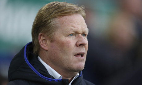 Everton manager Ronald Koeman (Reuters)