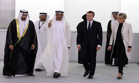 Macron in Dubai