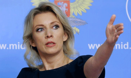 Spokeswoman of the Russian Foreign Ministry Maria Zakharova (Reuters)