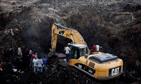 Ethiopian garbage collapse 