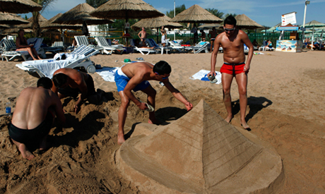 Tourists in Sharm