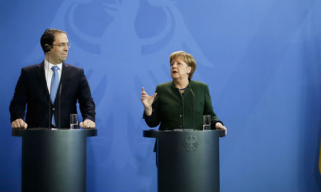 Merkel and El Chahed