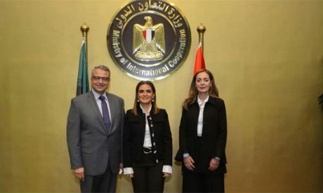 Minister Sahar Nasr and AfDB
