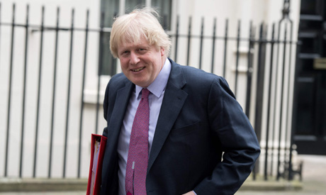 British Foreign Secretary Boris Johnson (AFP)