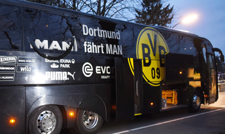 Dortmund bus (AFP)