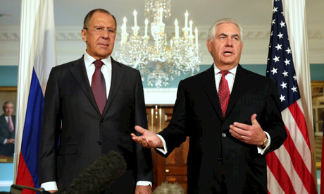 Tillerson and Lavrov 