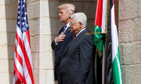 Trump Abbas 