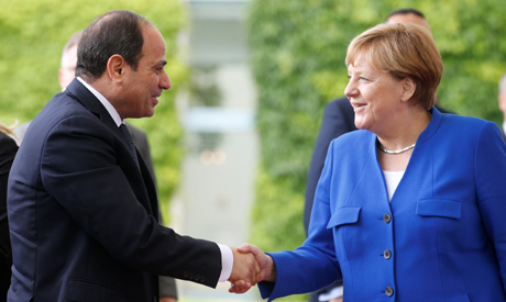 Sisi With Merkel