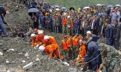 China landslide 