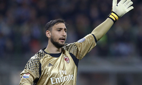 Italian goalkeeper Gianluigi Donnarumma (Reuters)