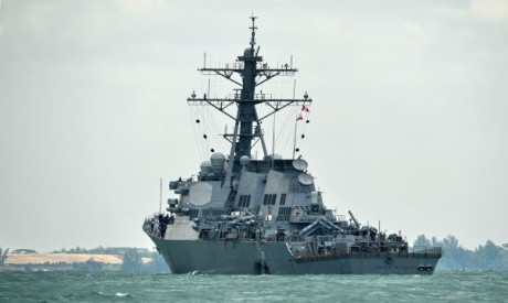 destroyer USS John S. McCain