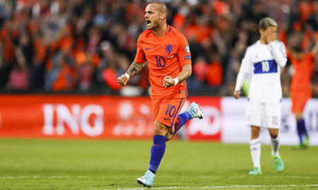 Wesley Sneijder. (AFP
