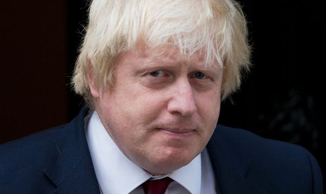 British Foreign Minister Boris Johnson 
